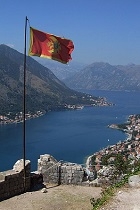 Flag of Montenegro Kotor profile