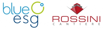Blue ESG Cantiere Rossini logos