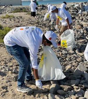 Gulf Craft Beach Clean up 2