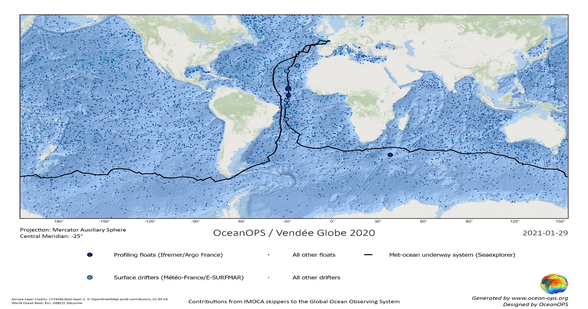 OceanOPS   Vendee Globe 2020