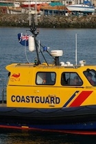 Coastguard boat at Bangor geograph.org.uk 264335