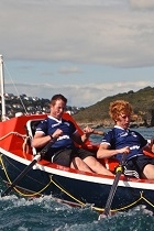 Duo rowing for charity