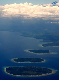 Gili Islands Gunung Rinjiani Lombok Indonesia