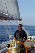 Will Jones at the helm 8