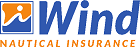 Wind nautical insurance logo
